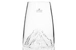 Verre à spiritueux long Alaskan Maker Topographic Jungfrau en verre cristallin