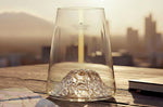 Verre à spiritueux long Alaskan Maker Topographic Kilimanjaro en verre cristallin