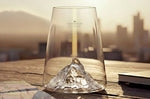 Verre à spiritueux long Alaskan Maker Topographic Mont Cervin en verre cristallin