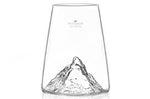 Verre à spiritueux long Alaskan Maker Topographic Mont Cervin en verre cristallin