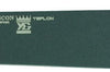 Couteau de boucher lame anti-adhérente 25cm manche rouge M&G
