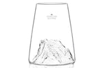 Verre à spiritueux long Alaskan Maker Topographic Zugspitze en verre cristallin