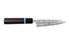 Couteau universel japonais artisanal Yu Kurosaki Fujin 12cm SG2 turquoise