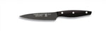 Couteau d'office lame anti-adhérente 11cm manche noir M&G
