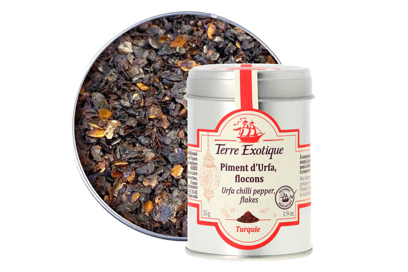 Piment d'Urfa en flocons Terre Exotique 55g