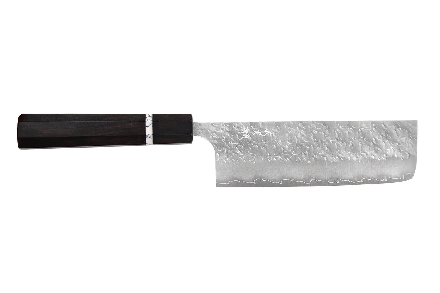 Couteau nakiri 16,5cm japonais artisanal Yoshimi Kato Hyo SG2