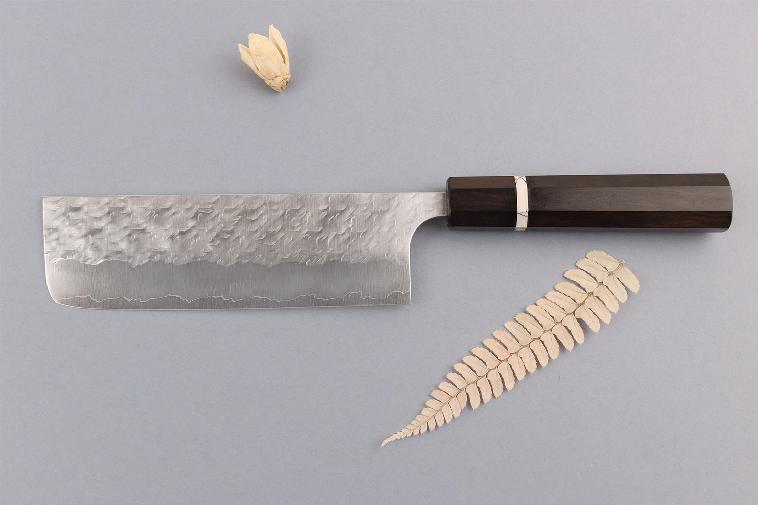 Couteau nakiri 16,5cm japonais artisanal Yoshimi Kato Hyo SG2