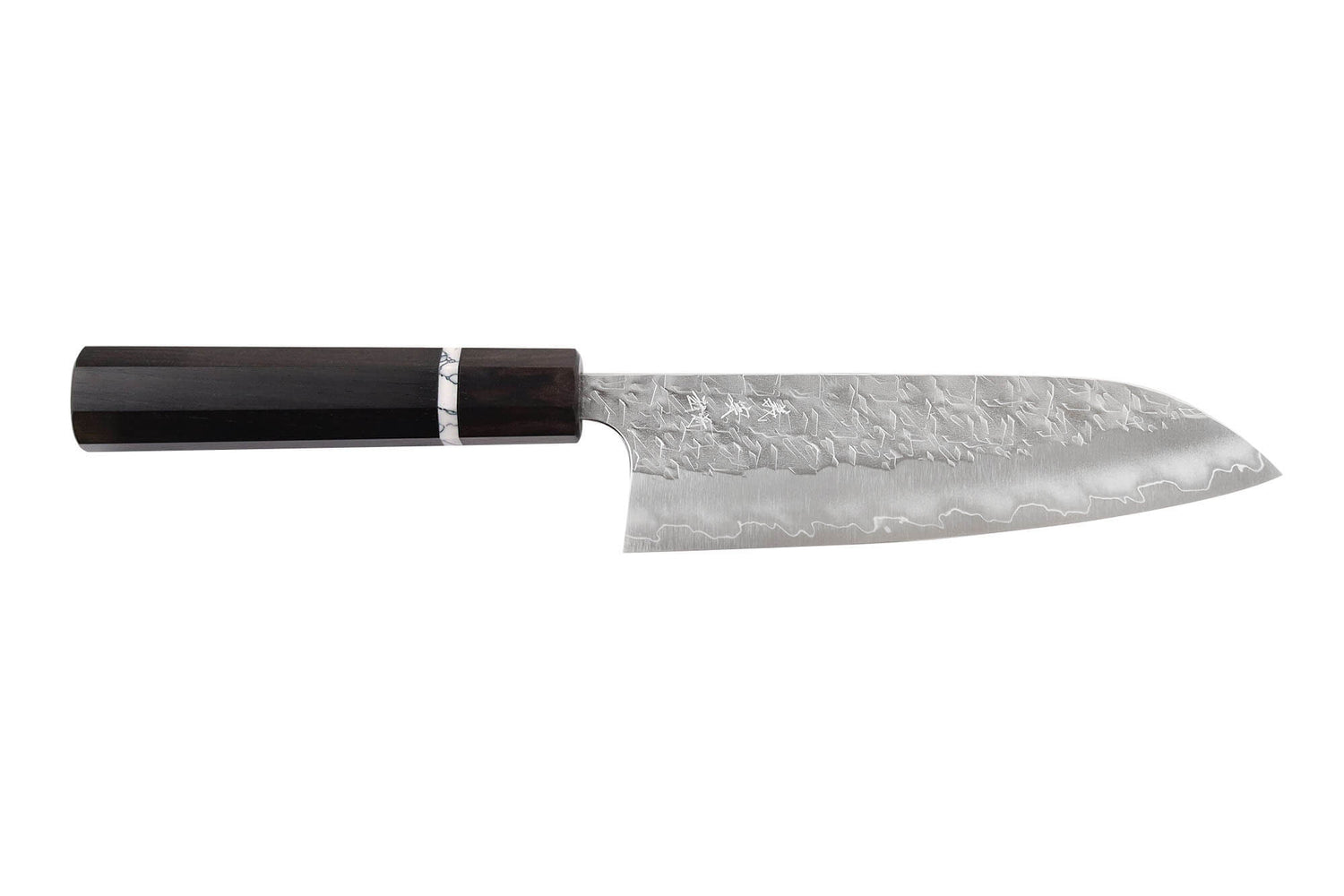 Couteau santoku 16,5cm japonais artisanal Yoshimi Kato Hyo SG2