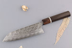 Couteau santoku 16,5cm japonais artisanal Yoshimi Kato Hyo SG2