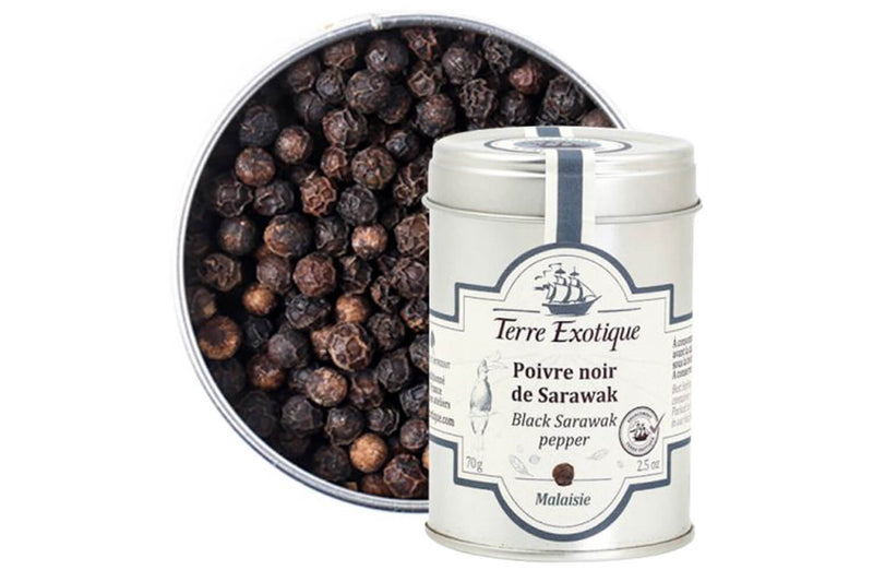 Poivre noir de Sarawak Terre Exotique 70g