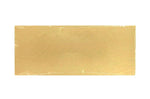 Set de 5 semelles à bûche or Patisdécor 35x10cm