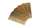 Set de 5 semelles à bûche or Patisdécor 35x10cm
