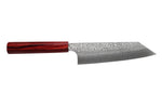 Couteau bunka japonais artisanal Kei Kobayashi SG2 Damascus 17cm
