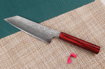 Couteau bunka japonais artisanal Kei Kobayashi SG2 Damascus 17cm