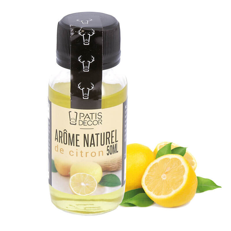 Arôme naturel Patisdécor citron 50ml