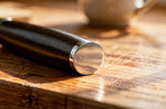 Couteau nakiri 17cm Fukito Ébène Damas martelé