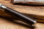 Couteau universel 13cm Fukito Ébène Damas martelé