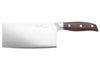 Couteau de chef chinois 17cm Guillaume Leonard Cuistot en acier inoxydable et bois de santal rouge