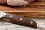 Couteau à désosser 16cm Guillaume Leonard Cuistot en acier inoxydable et bois de santal rouge