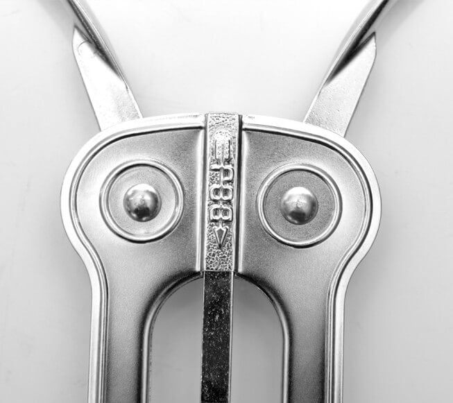 Tire bouchon BOJ design en acier chromé à double levier