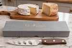 Couteau à fromage 13cm Guillaume Leonard Cuistot en acier inoxydable et bois de santal rouge