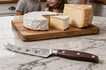 Couteau à fromage 13cm Guillaume Leonard Cuistot en acier inoxydable et bois de santal rouge