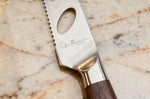 Couteau à fromage 13cm Guillaume Leonard Cuistot en acier inoxydable et bois de santal rouge