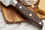 Couteau à fromage 13cm Guillaume Leonard Cuistot en acier inoxydable et bois de santal rouge