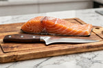 Couteau filet de sole 18cm Guillaume Leonard Cuistot en acier inoxydable et bois de santal rouge