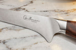 Couteau filet de sole 18cm Guillaume Leonard Cuistot en acier inoxydable et bois de santal rouge