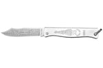 Couteau pliant Douk-Douk lame acier inox manche métal chromé 9cm