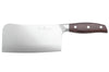 Couteau hachoir 17cm Guillaume Leonard Cuistot en acier inoxydable et bois de santal rouge