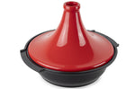 Plat à tajine Peugeot Atlas en céramique rouge diamètre 30cm