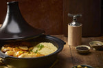 Plat à tajine Peugeot Atlas en céramique noir satin diamètre 30cm