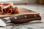 Couteau à jambon 25cm Guillaume Leonard Cuistot en acier inoxydable et bois de santal rouge