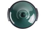 Plat à tajine Peugeot Atlas en céramique vert forêt diamètre 30cm