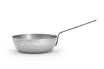 Poêle paysanne bord haut De Buyer Minéral B Element en fer 24cm