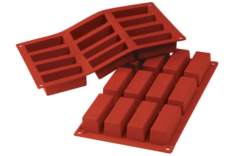 Moule en silicone professionnel Silikomart Silicon Flex 12 mini cakes