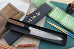 Couteau de chef japonais artisanal Kagekiyo Kurumi Ginsan 21cm SHOP