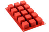 Moule en silicone professionnel Silikomart Silicon Flex 300x175mm 15 cubes