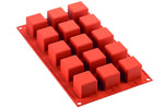 Moule en silicone professionnel Silikomart Silicon Flex 300x175mm 15 cubes