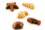 Moule en silicone professionnel Silikomart Easy Choc fritures en chocolat 44x38mm