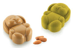 Moule en silicone professionnel Silikomart 3D 8 lapins 70ml