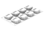 Moule en silicone professionnel Silikomart 3D 8 lapins 70ml