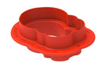 Moule en silicone professionnel Silikomart 3D 8 lapins 70ml