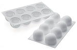 Moule en silicone profesionnel Silikomart 8 truffes 62x52mm