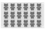 Moule en silicone professionnel Silikomart 300x175mm 18 mini oursons 20ml