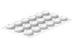 Moule en silicone professionnel Silikomart 18 mini gâteaux 14ml