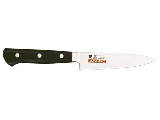 Couteau d'office japonais Masahiro lame 12cm acier MBS-26