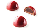 Moule en tritan et insert en silicone Silikomart Chocado 24 demi-sphères